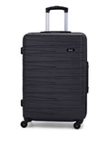 Rock Seattle medium hard-shell suitcase black (British brand)