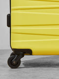Rock Luggage yellow Seattle cabin suitcase, imported from the UK