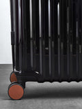 Rock Selene large black suitcase with expandable capacity - British product