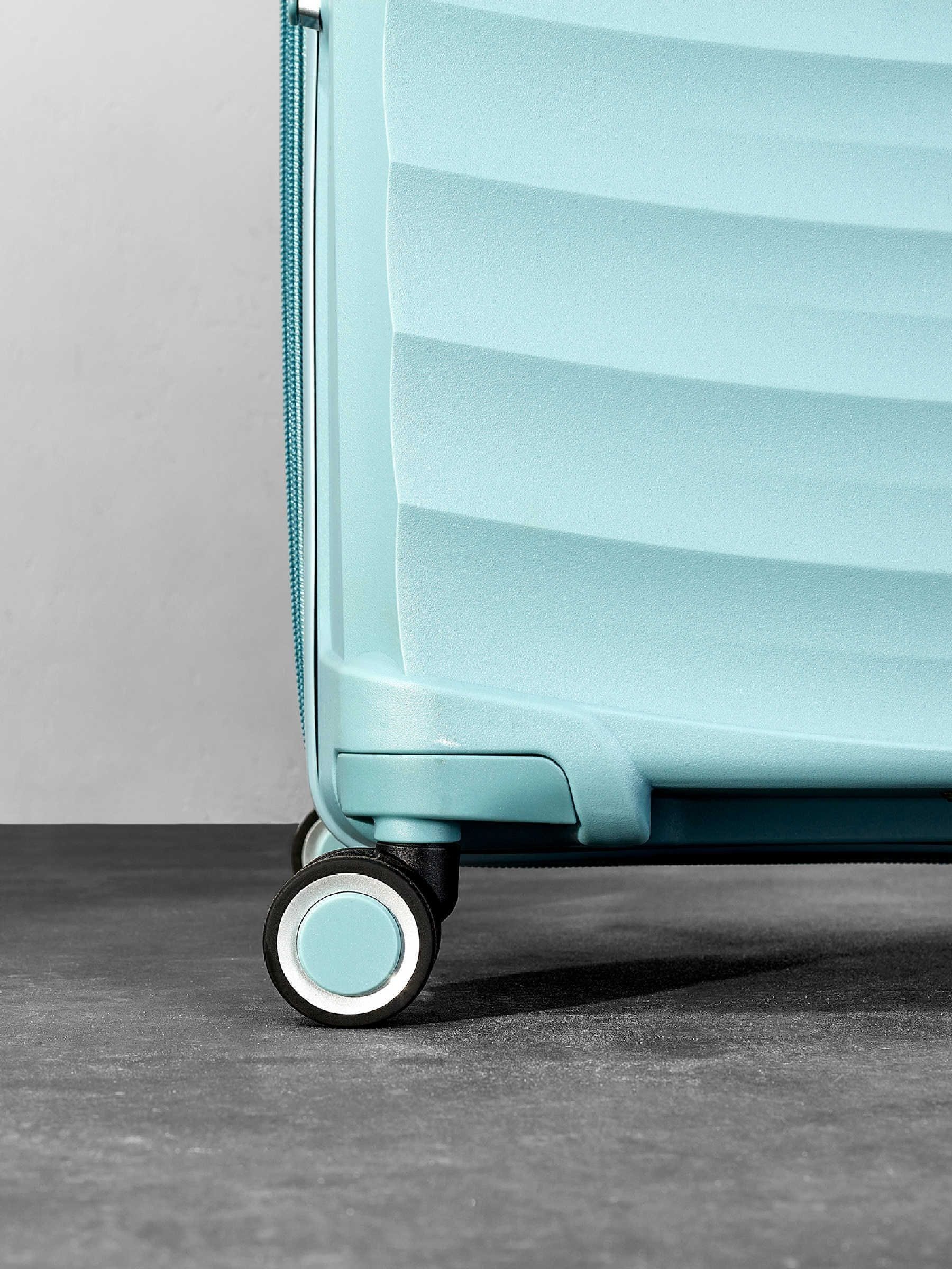 Rock Blue Sunwave cabin suitcase - British product