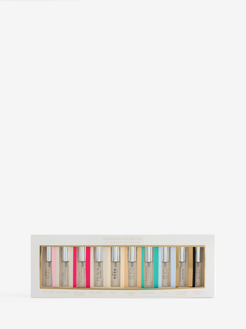 Perfume discovery gift set 10 x 5ml, UK version