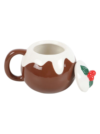 Neste Something Different brunt og hvitt julepuddingformet krus - Kjøp online hos McGrocer