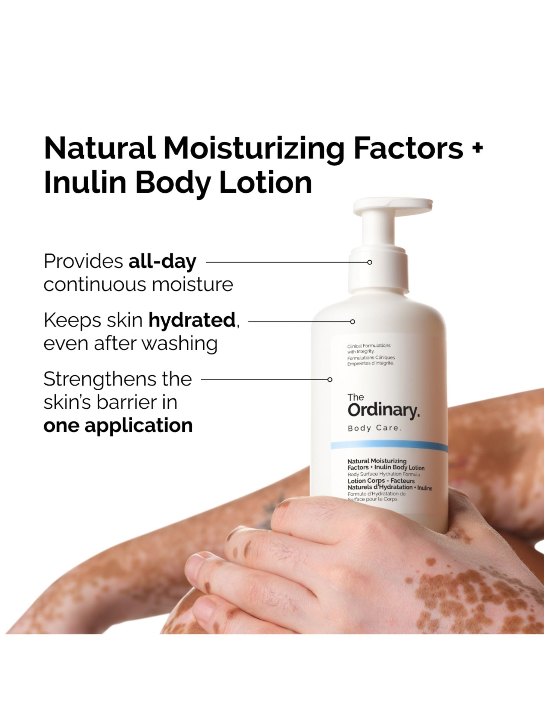The Ordinary Natural Moisturizing Factors + Inulin body lotion (British brand)