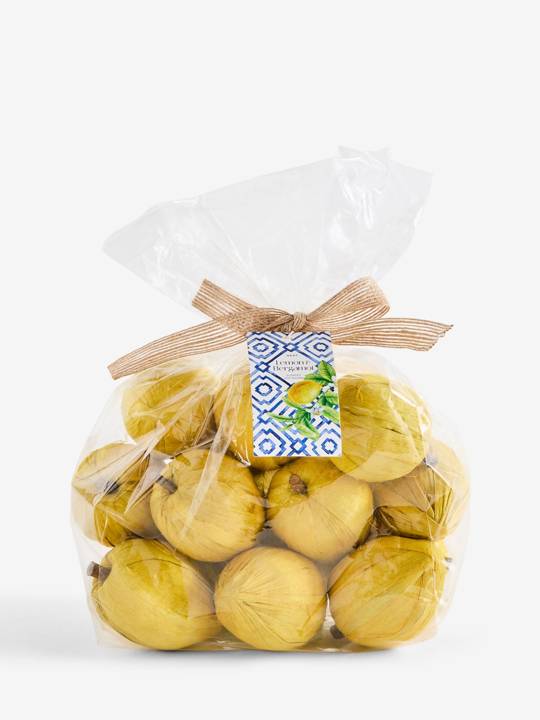Lemon and Bergamot Fruity Potpourri for home fragrance, UK version
