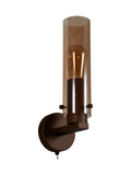 Searchlight Mocha Fira wall light 34.5cm - British product