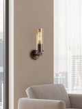 Searchlight Mocha Fira wall light 34.5cm - British product