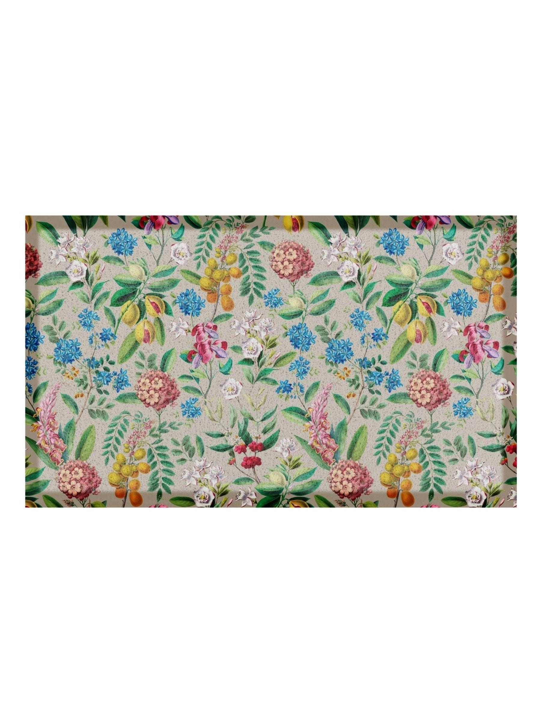 Artsy Mats bold floral doormat 70x40cm, UK version