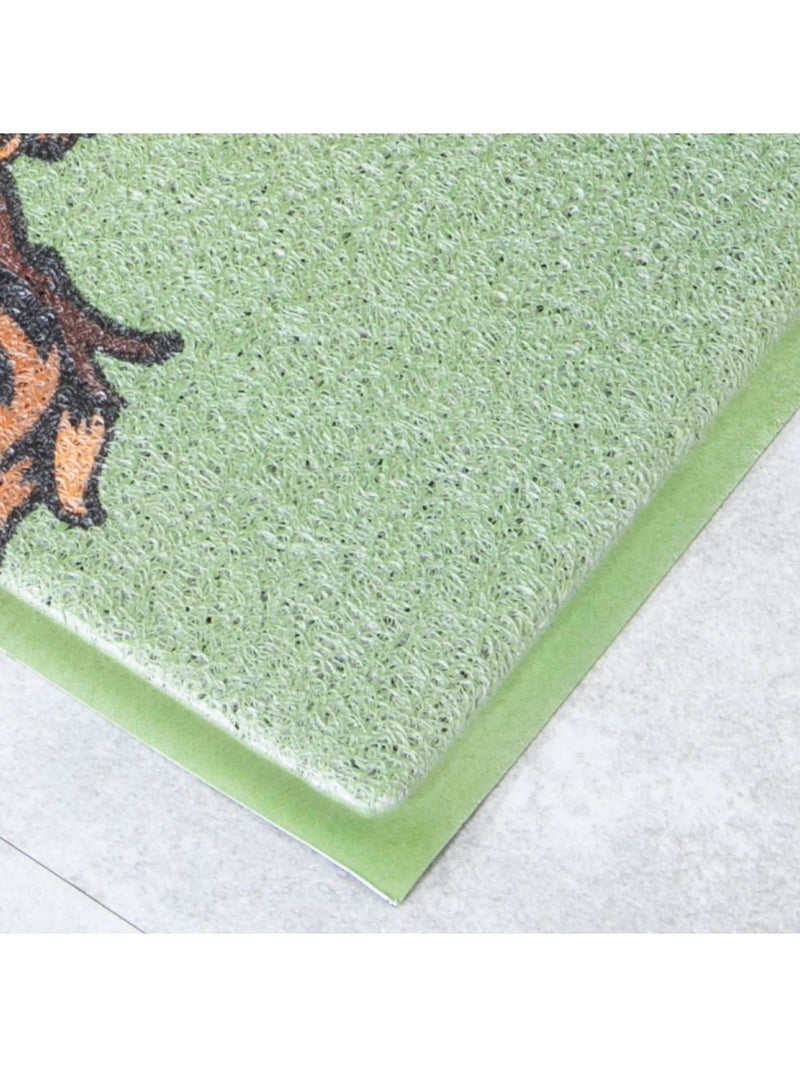 Artsy Mats Green Highland Cow doormat 70x40cm, imported from the UK