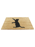 Artsy Mats cat doormat natural black 60x40cm - British product