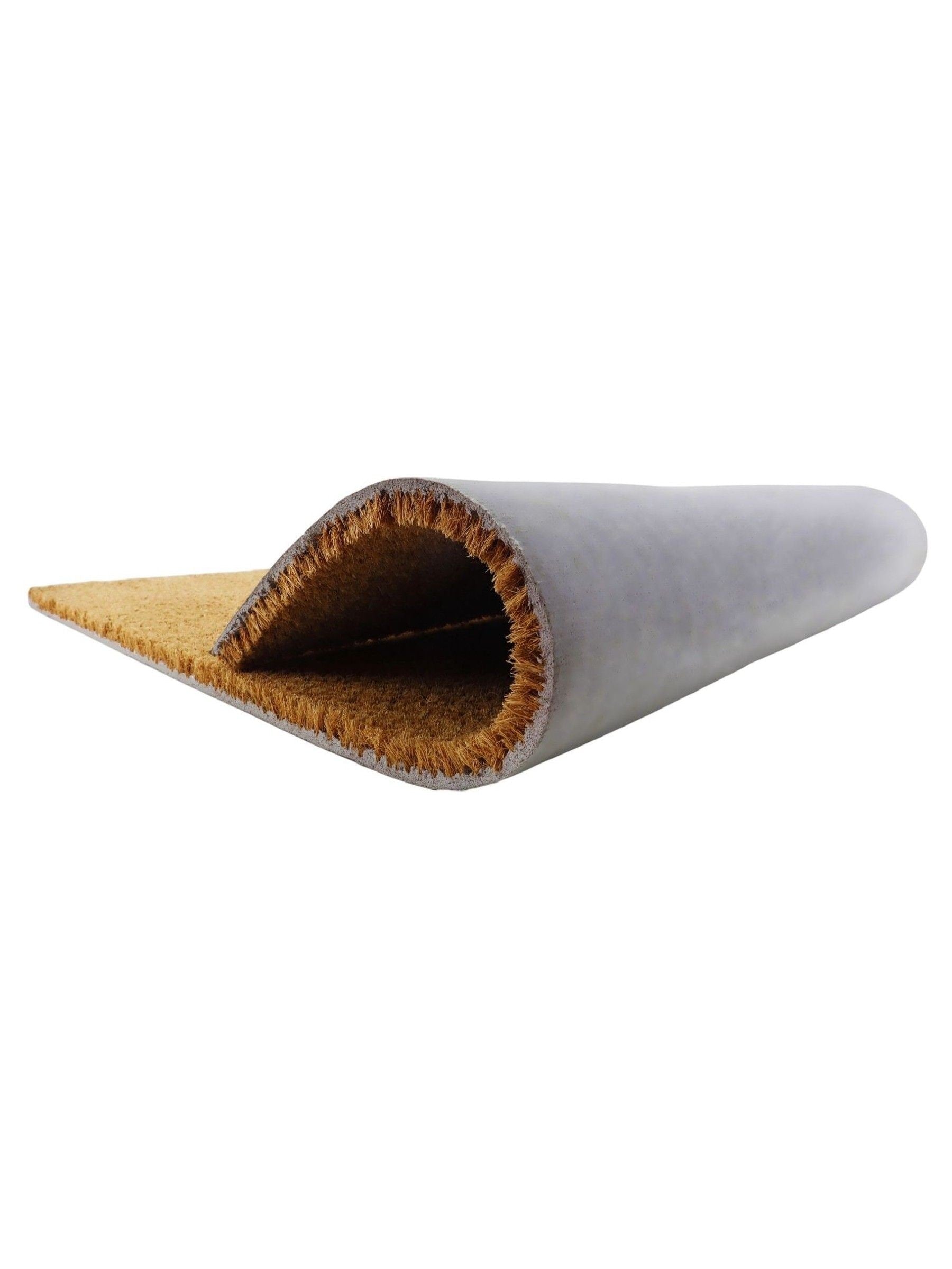 Artsy Oh Hello doormat coconut fibre non-slip PVC backing 60x40cm, UK version