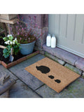 Artsy Mats hedgehog family doormat 60cm x 40cm - British product
