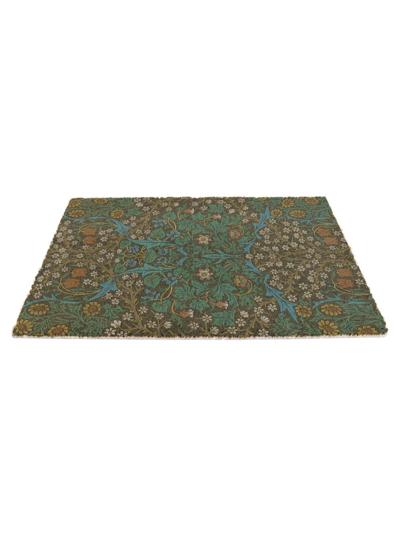 Artsy Mats brown William Morris tulips doormat 60x40cm - British product