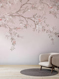 Art For The Home Pink Blossom Trail mural 3M - British product