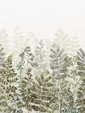 Art For The Home sage leaf silhouette 3M mural, UK version