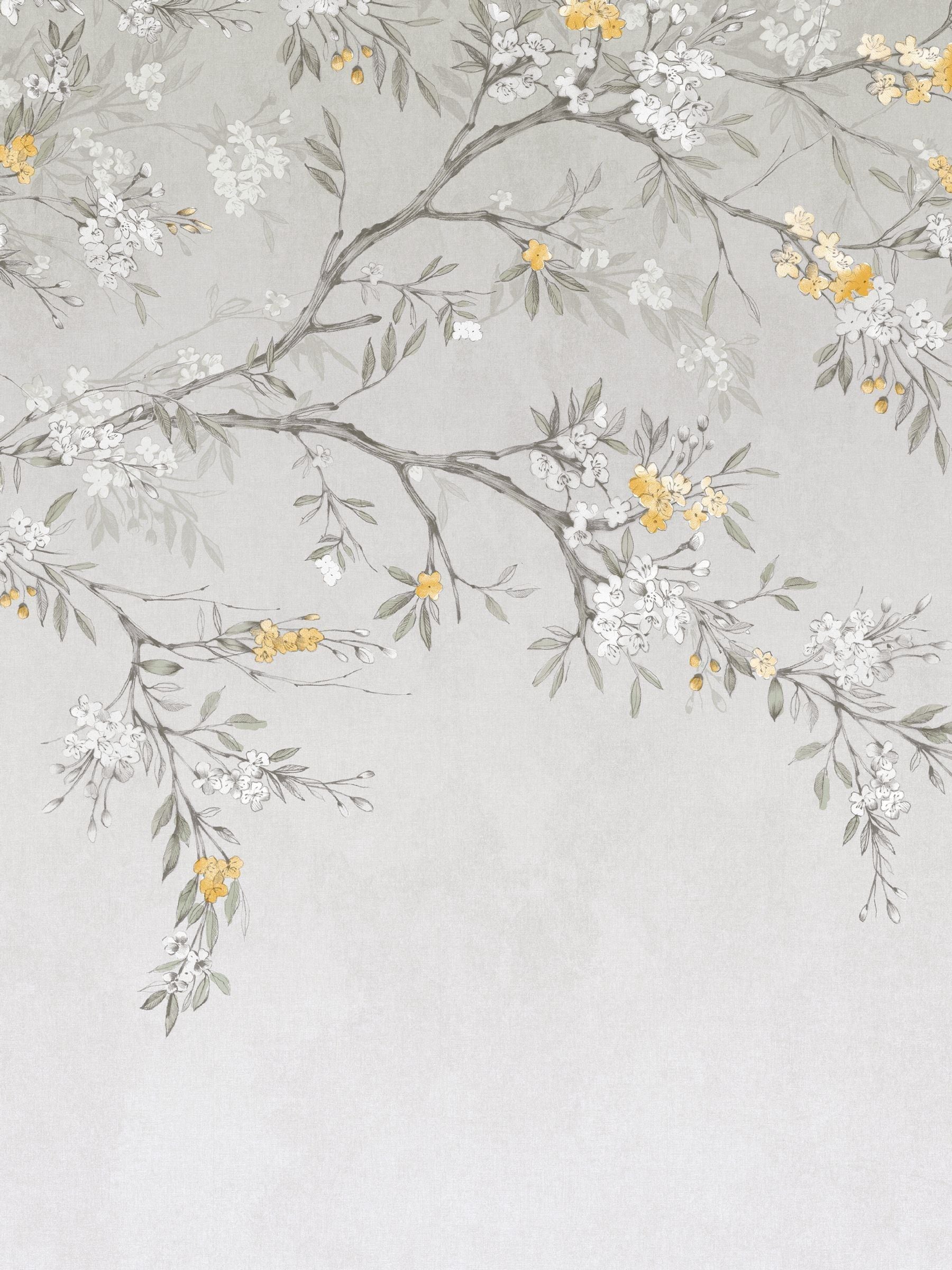 Art For The Home Yellow Blossom Trail Fixed Size 3M Mural