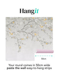 Art For The Home Yellow Blossom Trail Fixed Size 3M Mural
