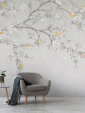 Art For The Home Yellow Blossom Trail Fixed Size 3M Mural