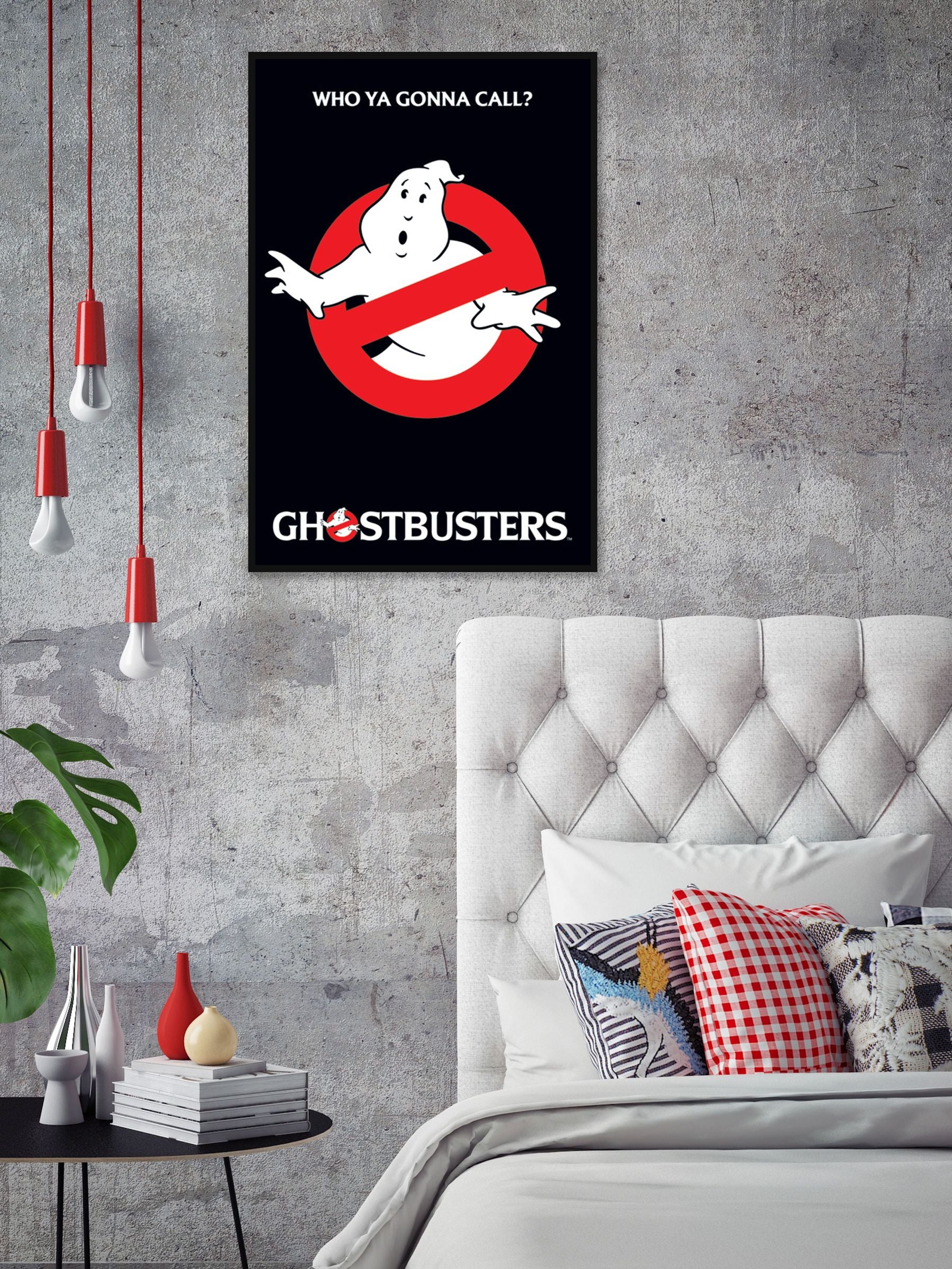 Pyramid International Ghostbusters Logo Framed Maxi Poster