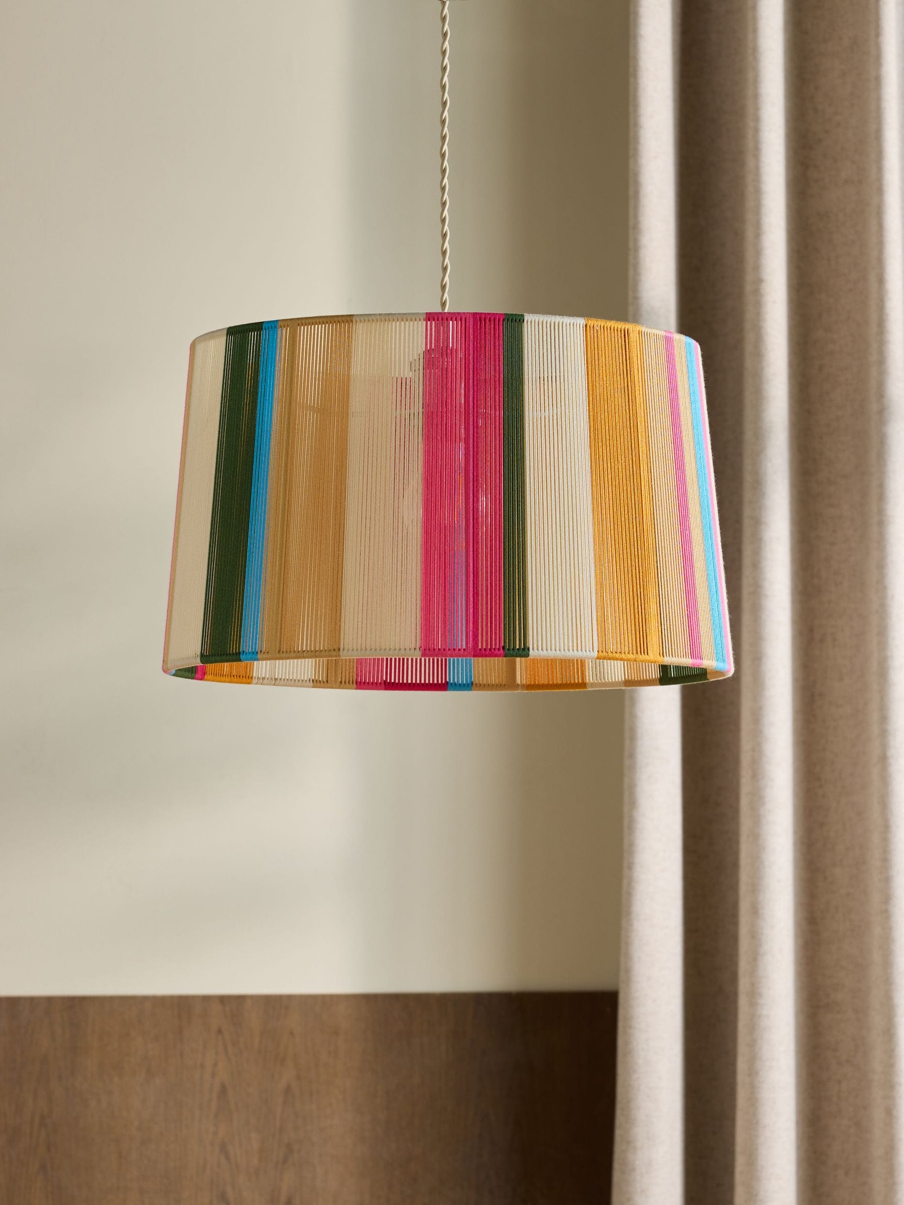 Brights Tyra easy fit pendant lamp shade (British brand)