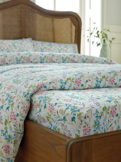 Drap-housse Laura Ashley Cream 100% Coton Elston Garden Ditsy