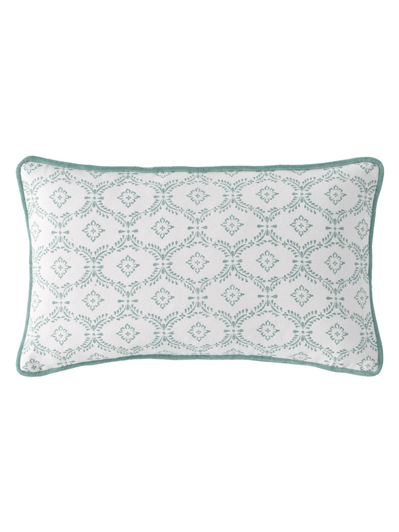 Laura Ashley sage green Norton cushion 100% cotton, imported from the UK