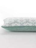 Laura Ashley sage green Norton cushion 100% cotton, imported from the UK