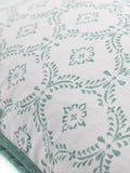 Laura Ashley sage green Norton cushion 100% cotton, imported from the UK