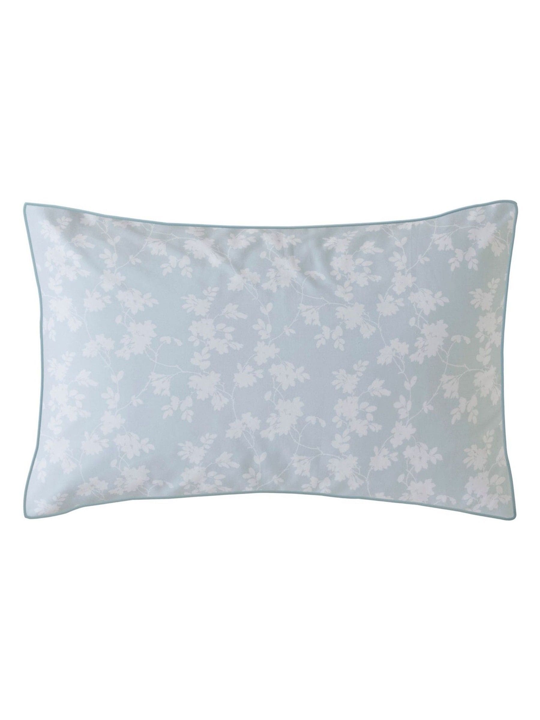 Laura Ashley Mirabelle Blue Pale Seaspray duvet cover and pillowcase set, UK version