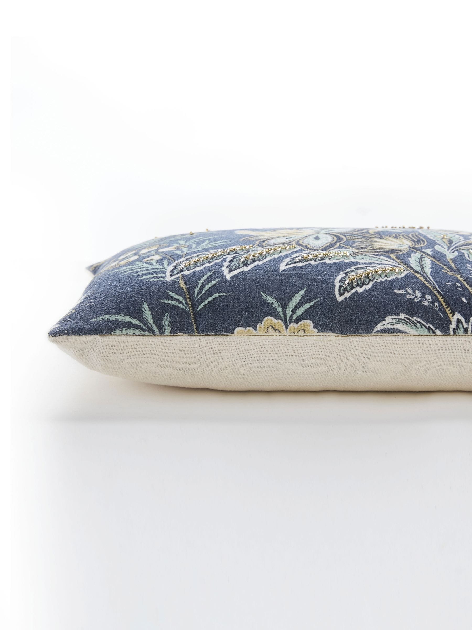Laura Ashley cushion 100% cotton Marlbrook design, imported from the UK