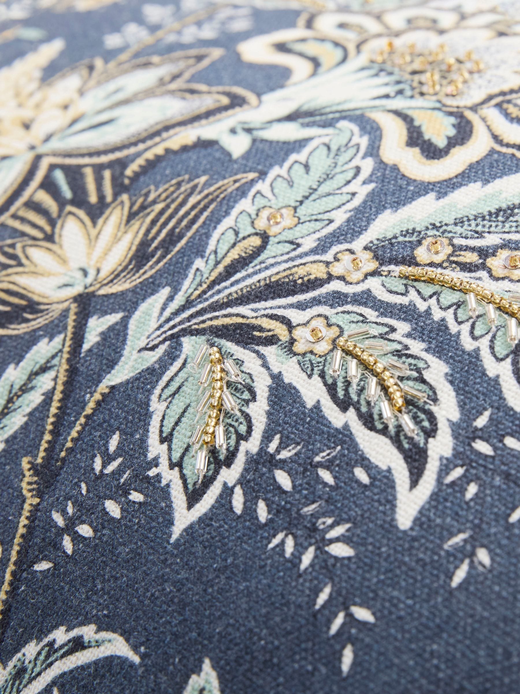 Laura Ashley cushion 100% cotton Marlbrook design, imported from the UK