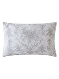Laura Ashley Set of 2 Dove Grey Tuileries 200 Thread Count Cotton Sateen Pillowcases Set
