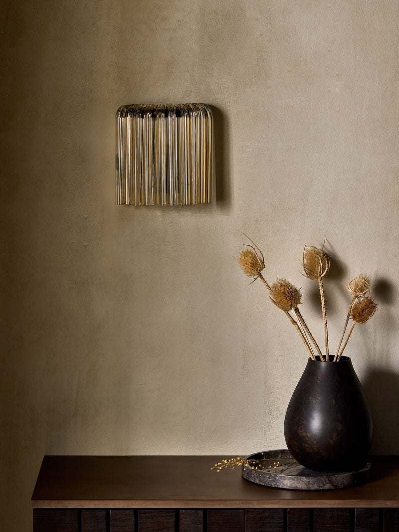 French Connection clear Sunaha wall light 20cm, imported from the UK