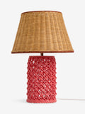 Nina Campbell Pink Chantilly ceramic table lamp 48cm - British product