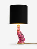 Rockett St George table lamp pink leopard 53.4cm, UK version