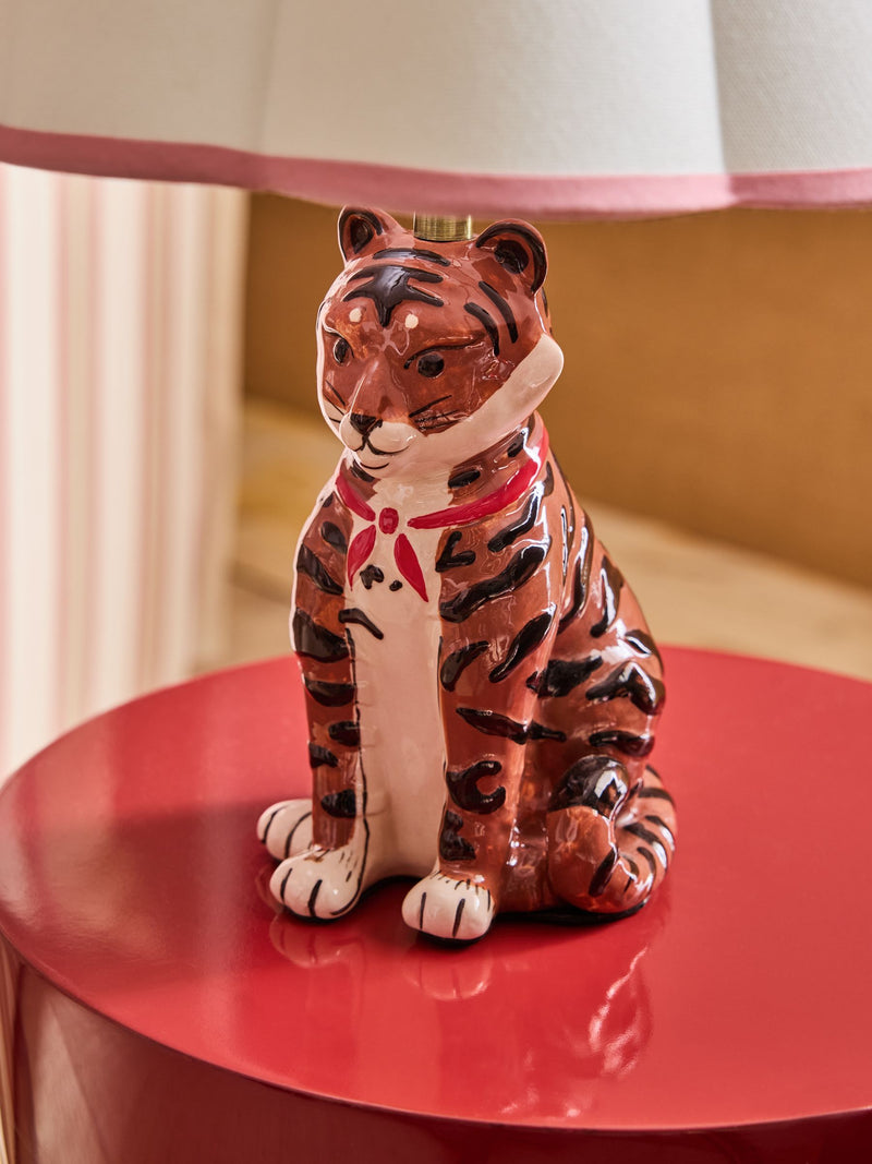 Cath Kidston Trixie Tiger table lamp 41cm - British product