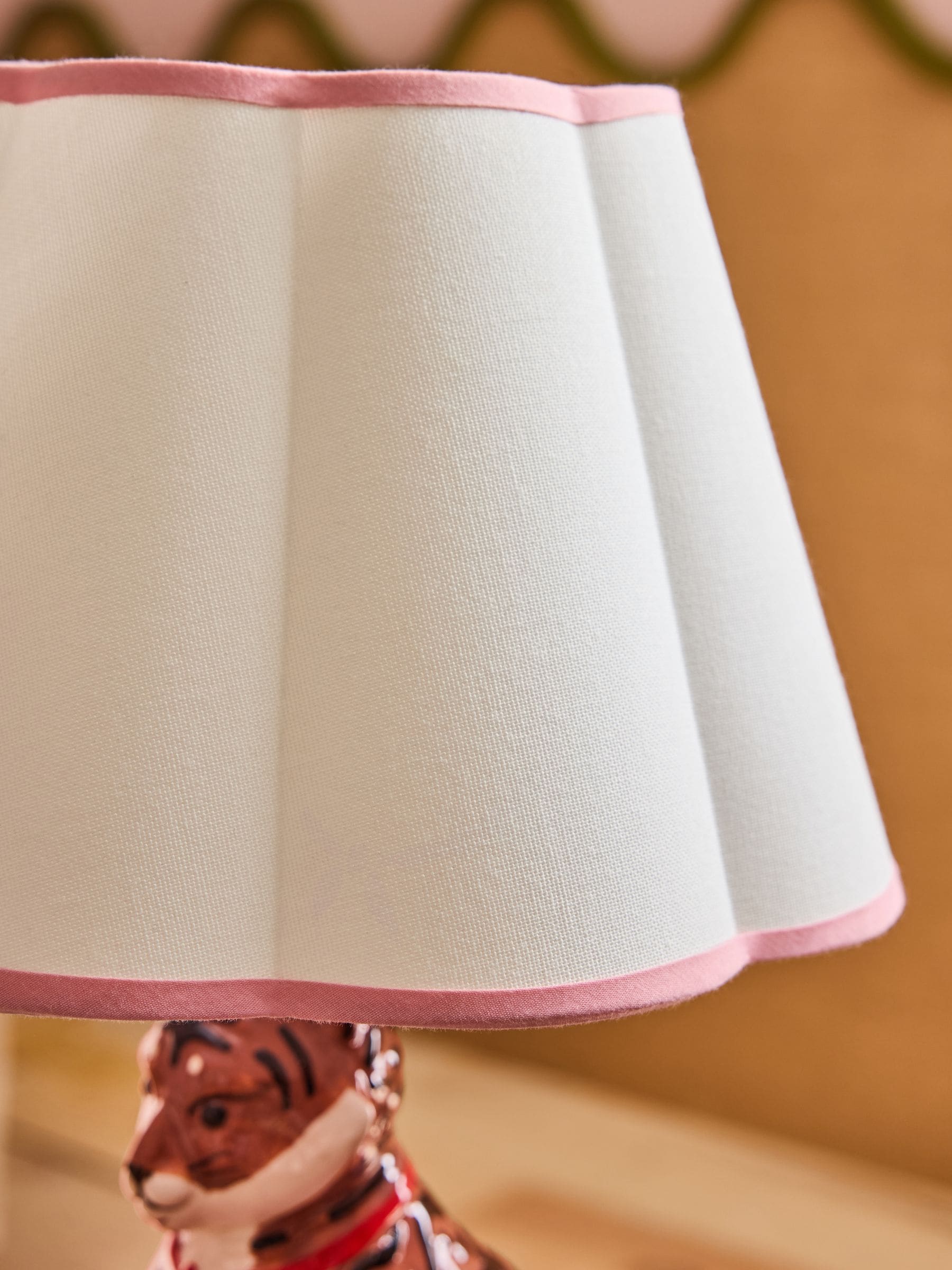 Cath Kidston Trixie Tiger table lamp 41cm - British product