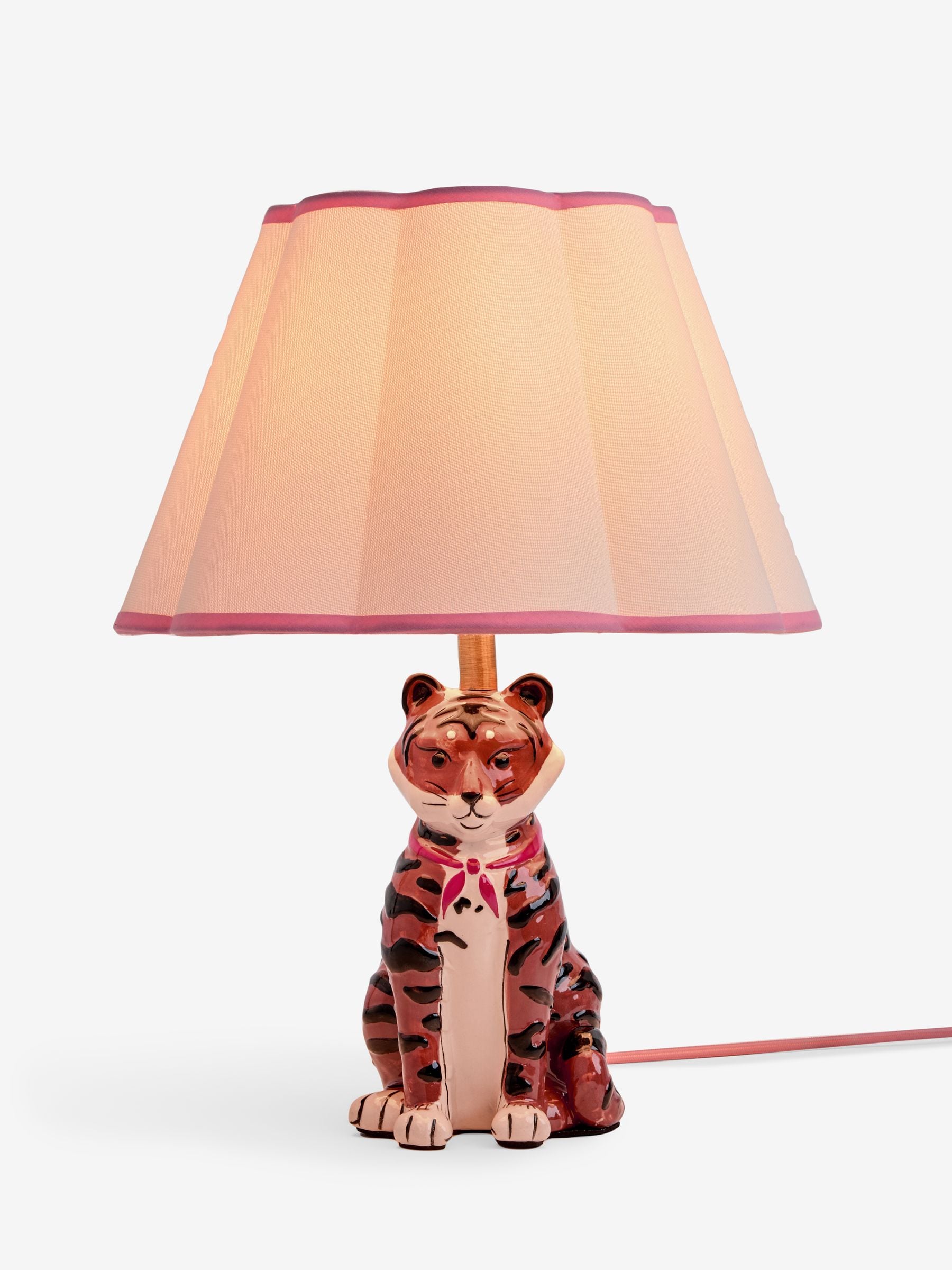 Cath Kidston Trixie Tiger table lamp 41cm - British product
