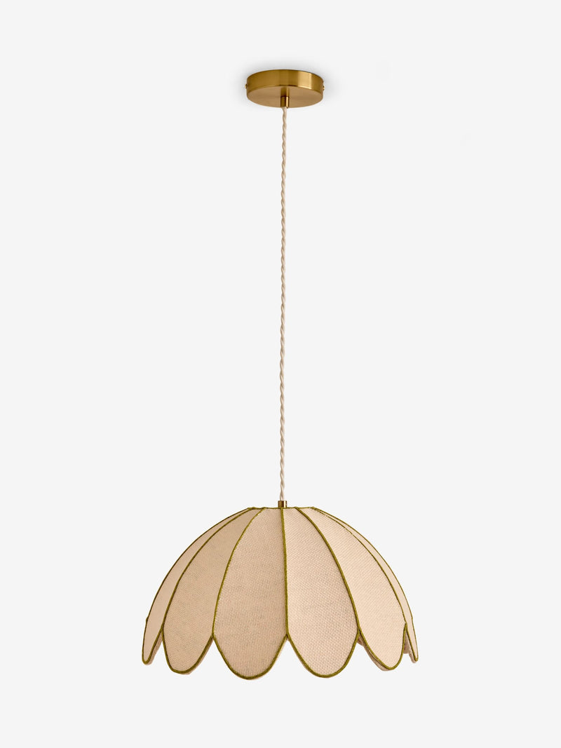Cath Kidston scallop flower pendant light cream pink (British brand)