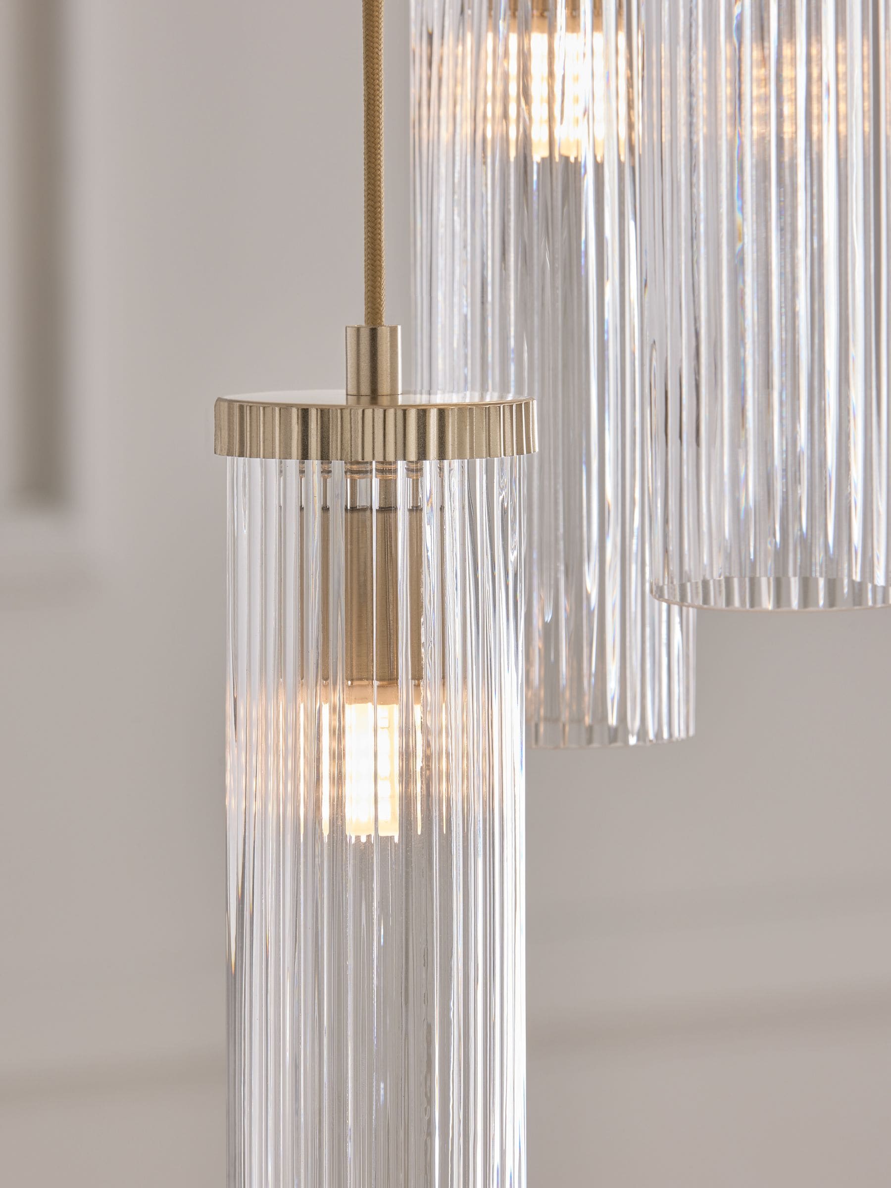 Lipsy cluster ceiling light ridge five lights (British brand)