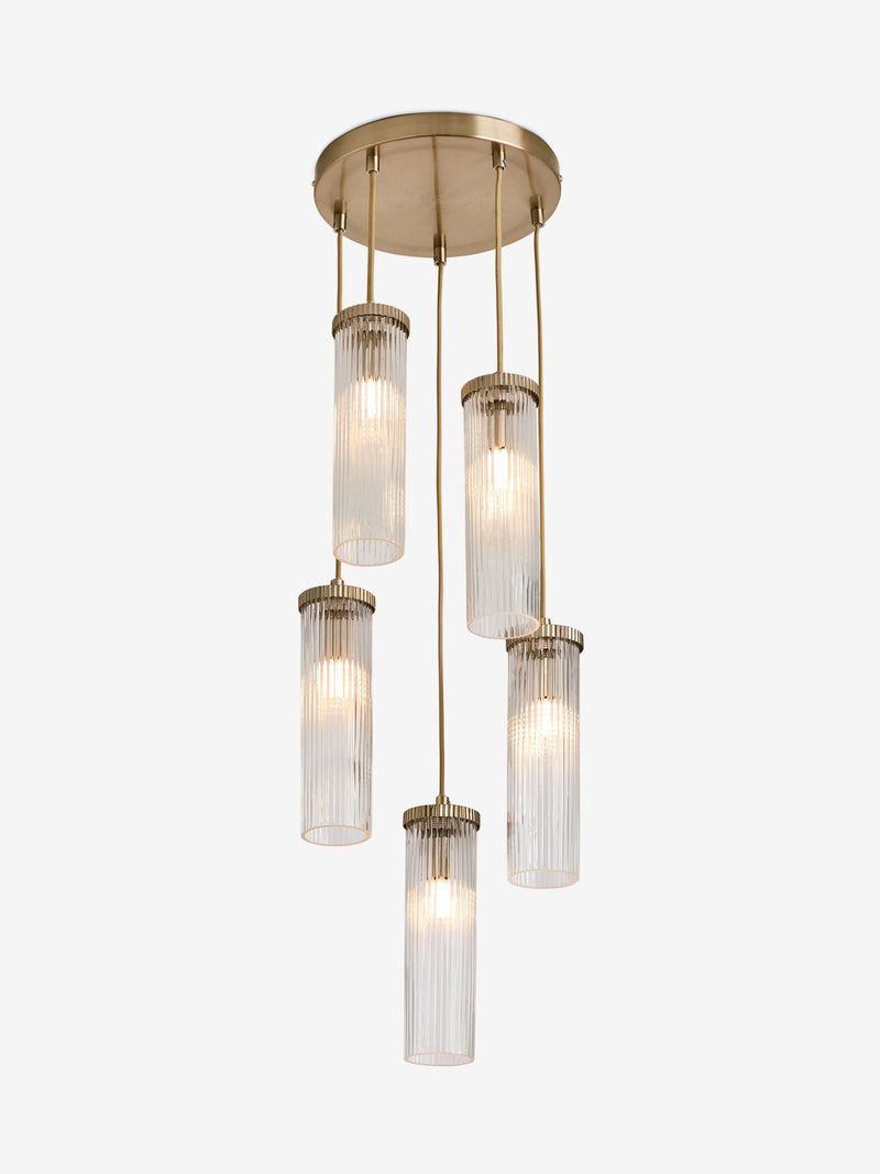 Lipsy cluster ceiling light ridge five lights (British brand)