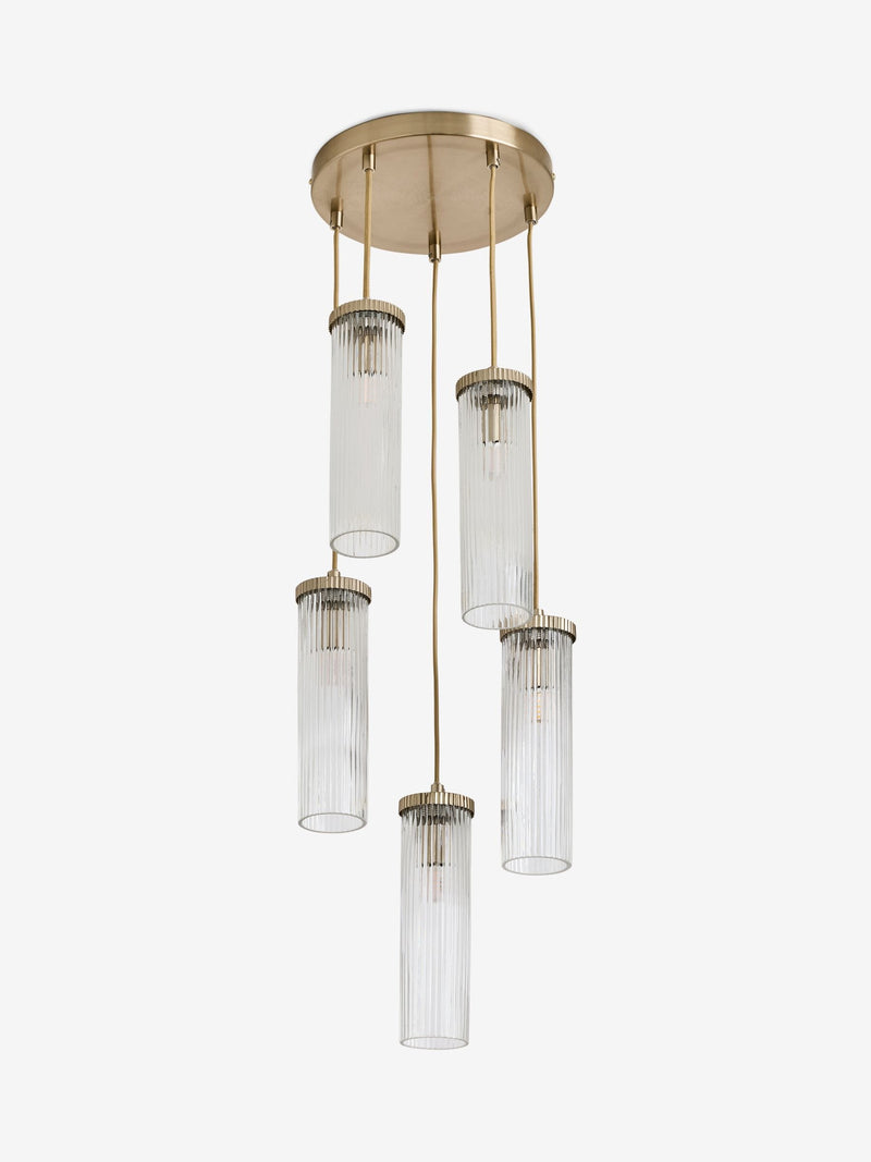 Lipsy cluster ceiling light ridge five lights (British brand)