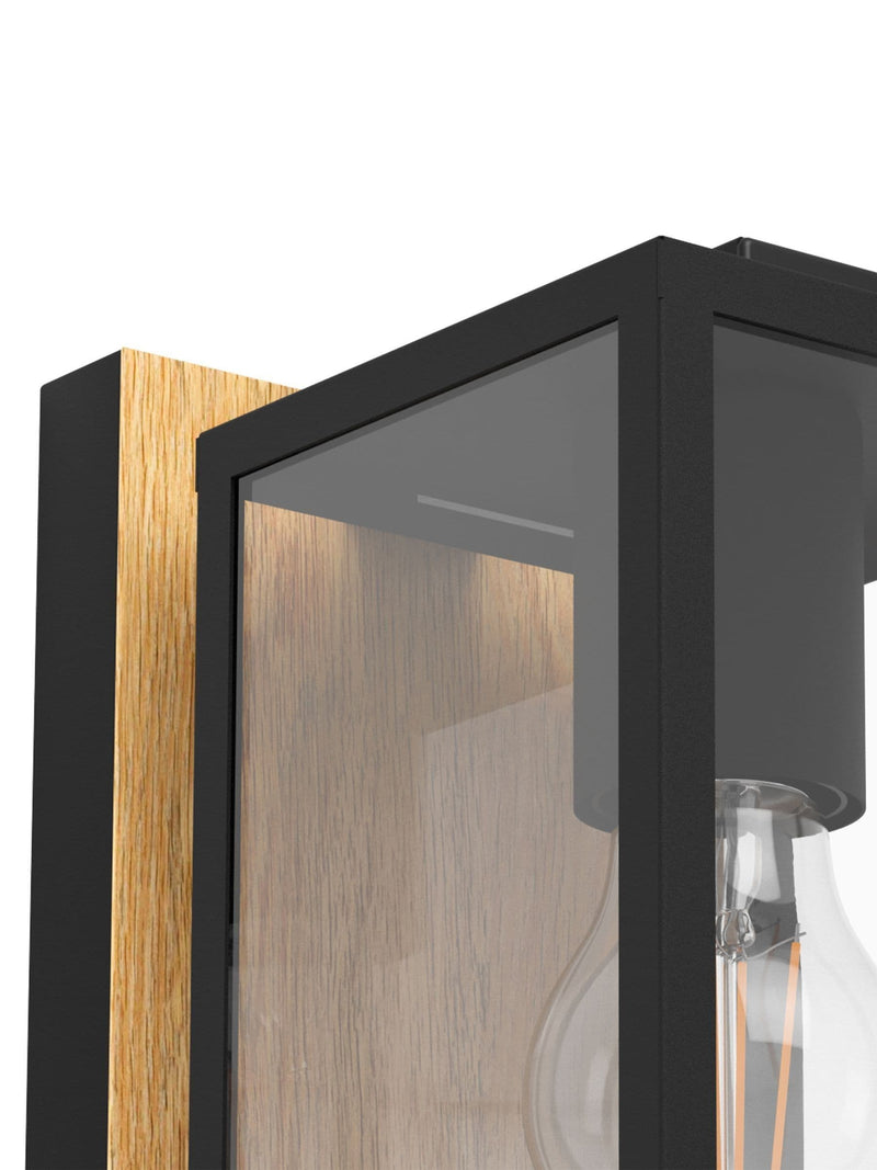 Eglo Budrone modern outdoor wall light (British brand)