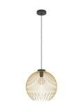 Eglo Black Venezuela pendant light - British product