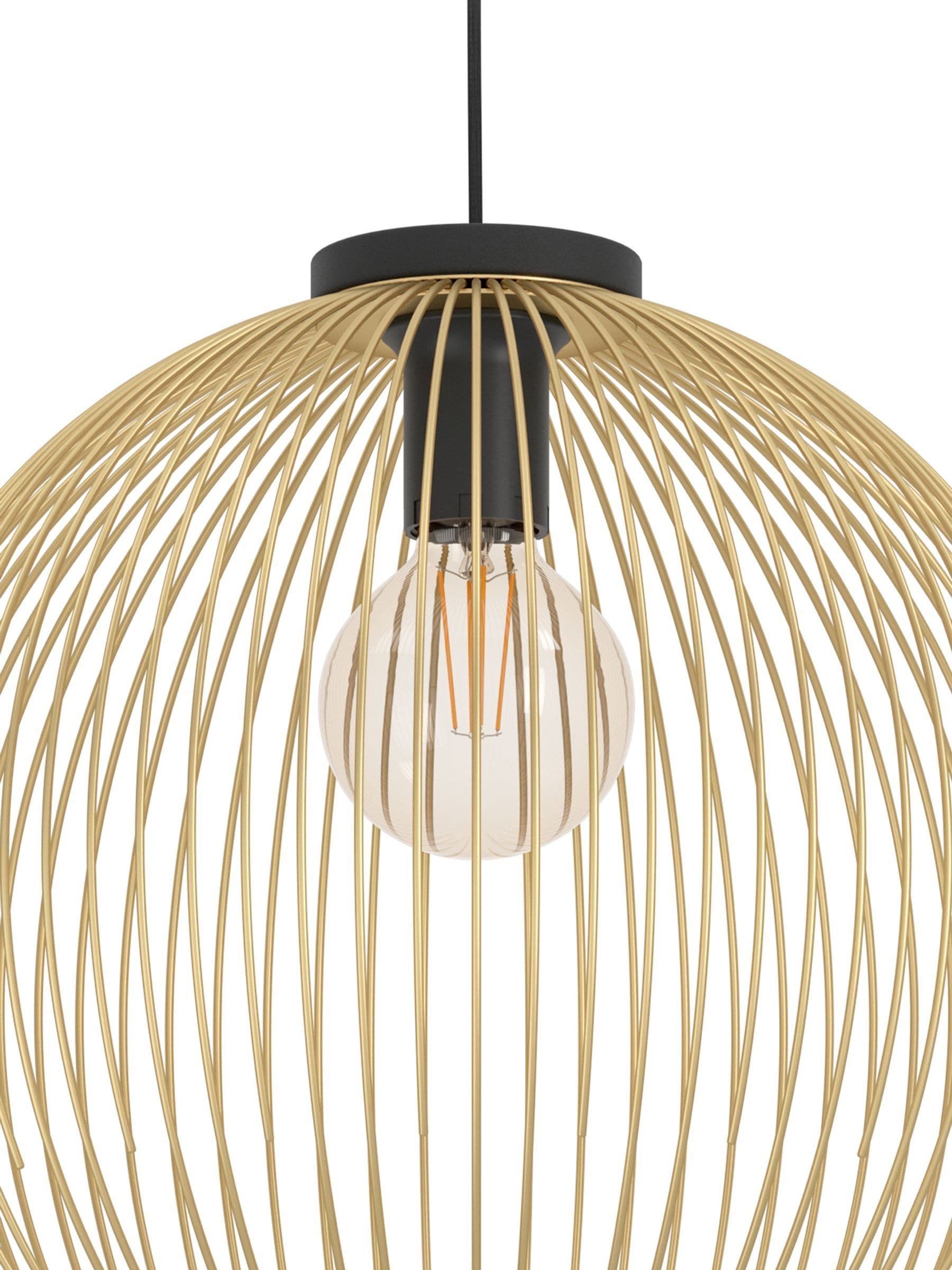 Eglo Black Venezuela pendant light - British product