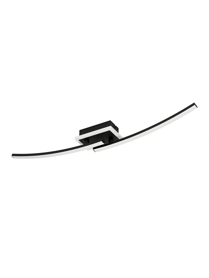 Eglo Lungolago black ceiling light imported from the UK