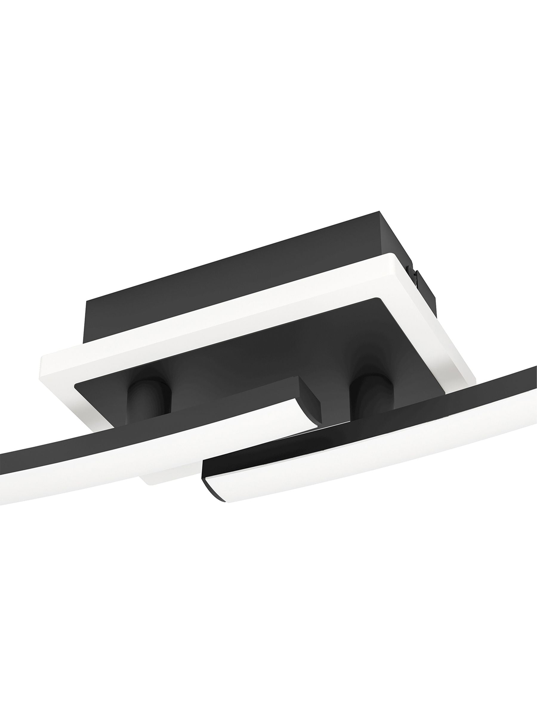 Eglo Lungolago black ceiling light imported from the UK