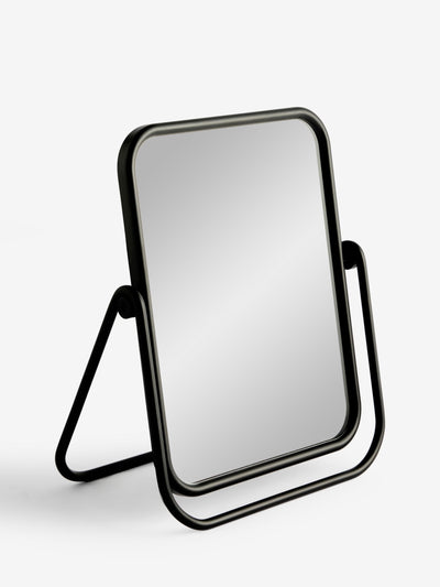 Miroir de table rectangulaire noir Next, miroir de maquillage, hauteur 29,5 cm - Achetez en ligne sur McGrocer