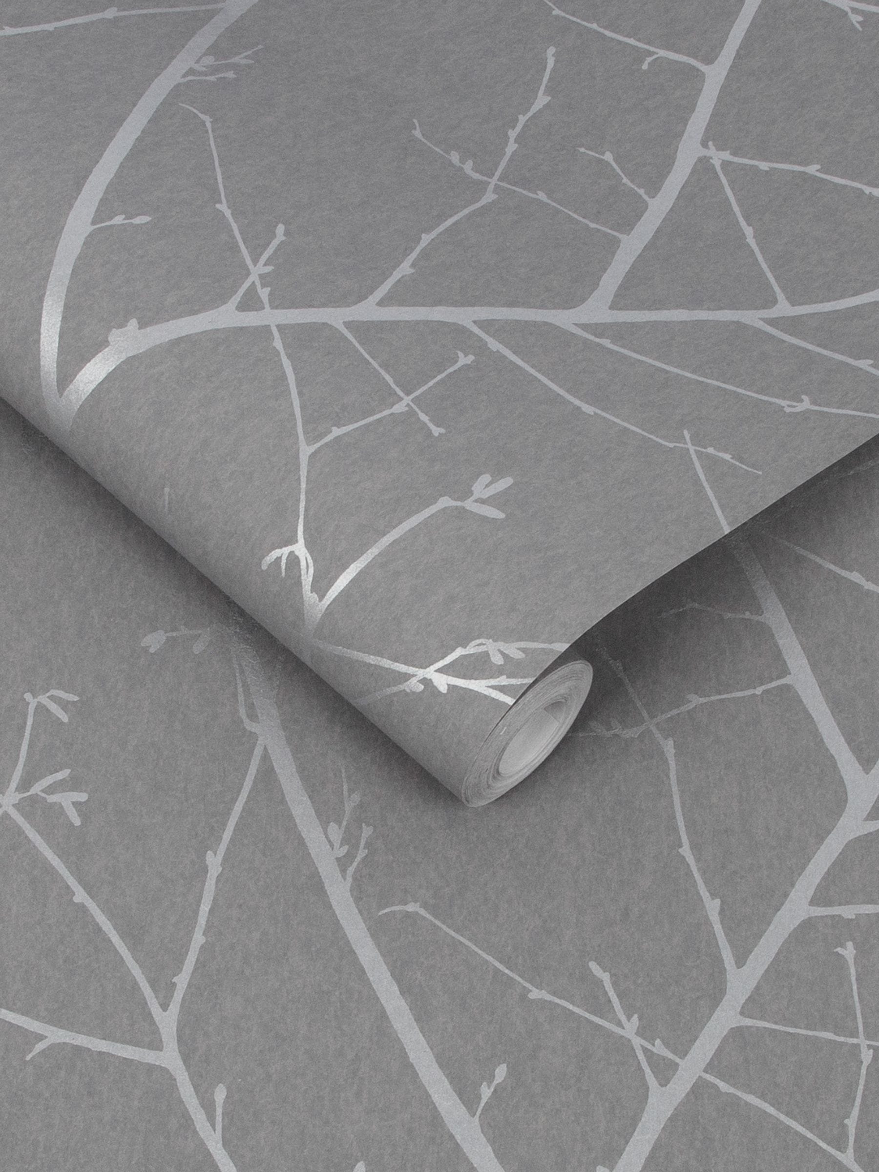 Graham & Brown Deep Grey Boreas wallpaper sample A4, UK version