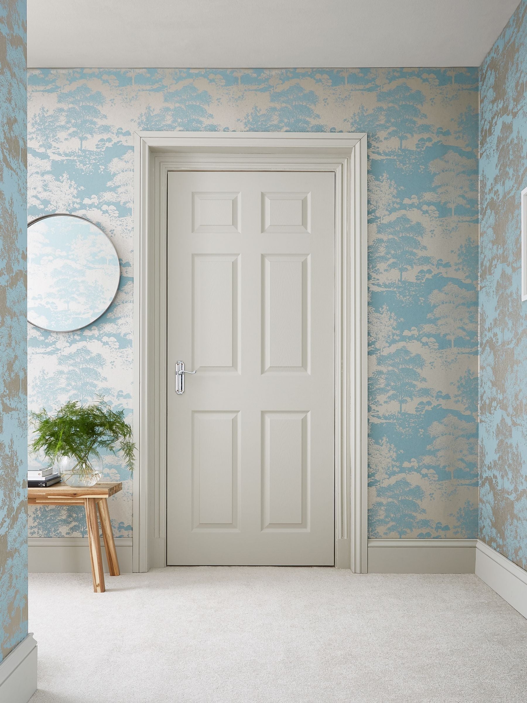 Graham & Brown Dusk Meadow A4 Wallpaper Sample
