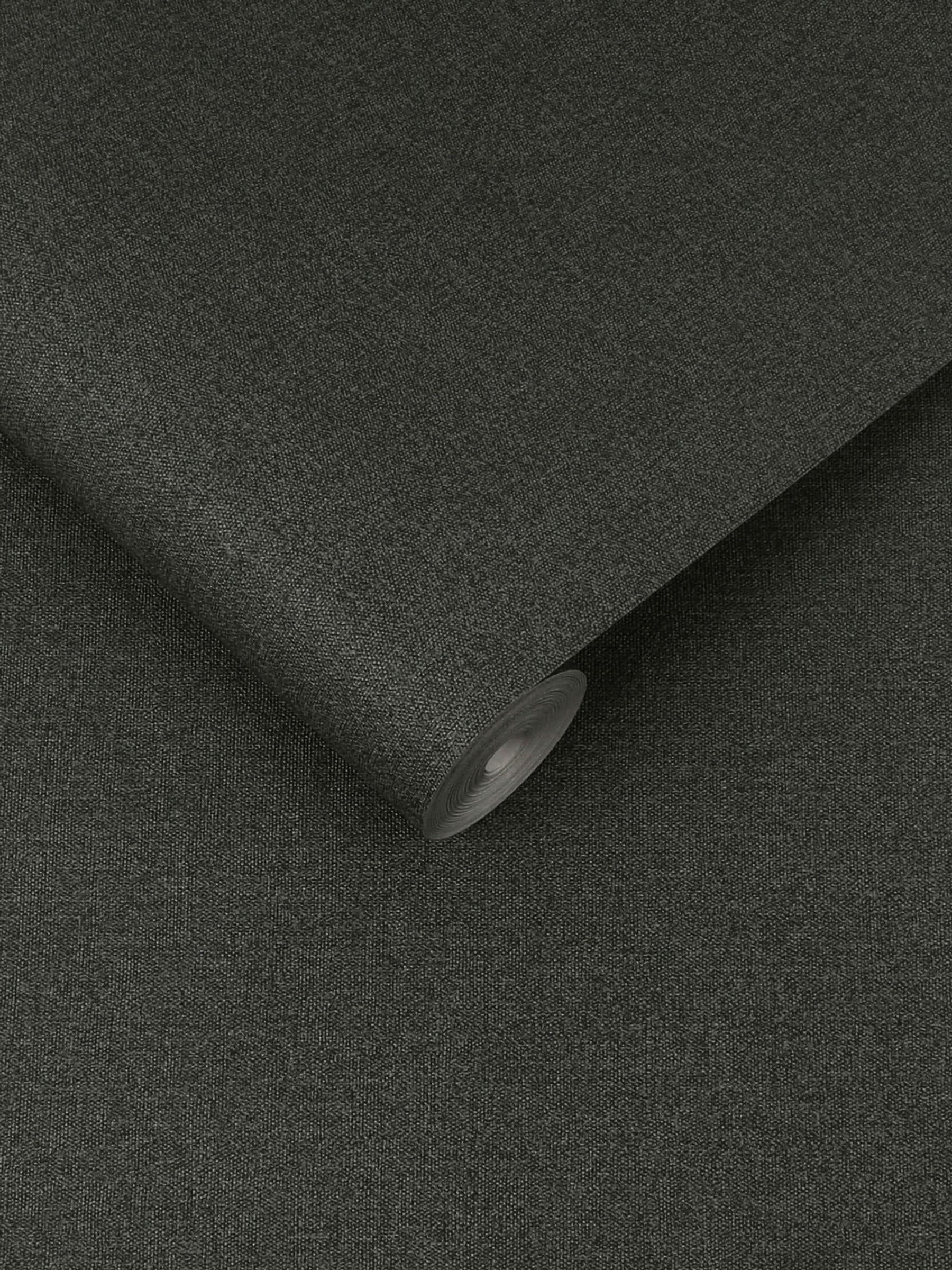 Graham & Brown Deep Grey Twill wallpaper sample A4 (British brand)